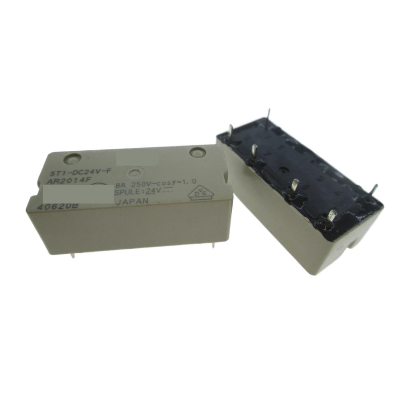 ST1-DC24V relais 24VDC composant électronique DIP6 miniature x2