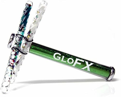 GloFX Juguete de tubo líquido X-caleidoscopio - Caleidoscopio colorido - 7.5 pulgadas