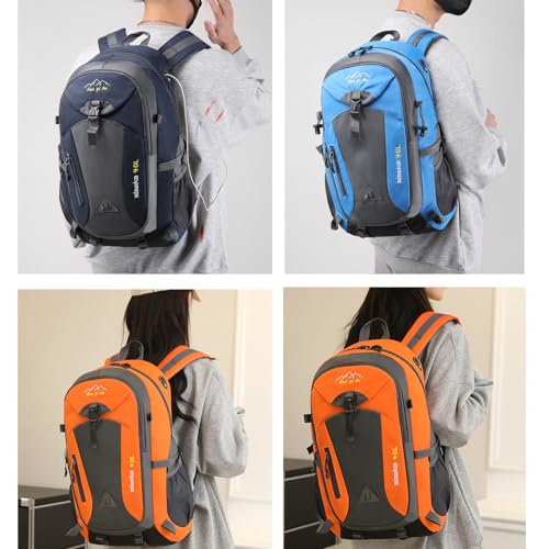 Mochila de senderismo 40L impermeable para adultos miniatura 3