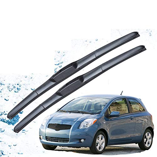 NkeGS Car Front Windscreen Wiper Blade Brushes Wipers,for Toyota Yaris Vitz XP90 MK2 2006 2007 2008 2009 2010 2011 Accessories NkeGS Car Front Windscreen Wiper Blade Brushes Wipers,for Toyota Yaris Vitz XP90 MK2 2006 2007 2008 2009 2010 2011 Accessories