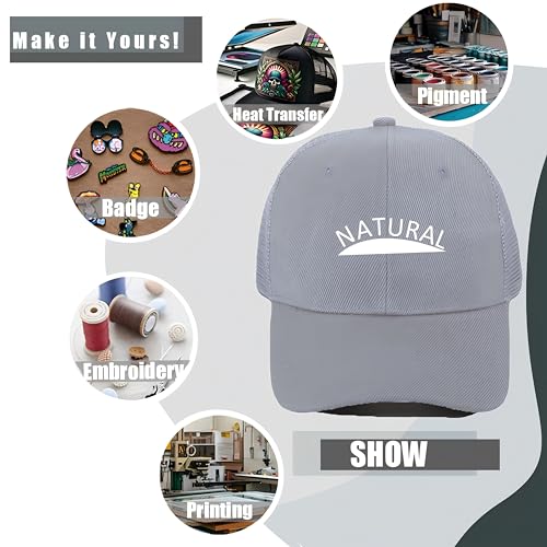Image of ZH 12 Pack Mesh Trucker Hats, Bulk Baseball Caps for Men and Women, Trucker Cap Wholesale