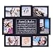 Malden International Designs Family Rules 8 Opening Dimensional Collage Black Picture Frame, 6-4 by 6-Inch