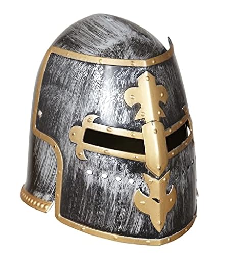 W WIDMANN MILANO Party Fashion - Casco de Caballero con Visera, Accesorio para Disfraz de Guerrero Medieval para Carnaval y Fiestas temáticas | Ya disponible en tu tienda friki favorita! En mundofriki.es!