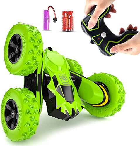 Joyjam Toys for 6-12 Year Old Boys RC Stunt Car for Kids and Adults 4WD Off Road Truck 2.4Ghz Remote Control Vehicle Double Sided 360 Degree Rotating Christmas Birthday Gifts for Boys