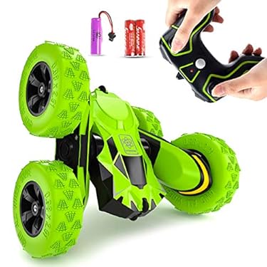AMAZON - Joyjam Toys for 6-12 Year Old Boys RC Stunt Car for Kids and Adults 4WD Off Road Truck 2.4Ghz Remote Control Vehicle Double Sided 360 Degree Rotating Christmas Birthday Gifts for Boys