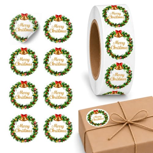 Pegatinas de Merry Christmas para Niños, Christmas stickers, 1 Unidad