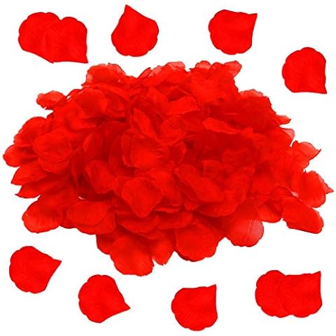 Pétales de Roses Artificiels OWLKELA Cover