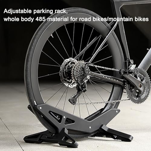 Soporte de estacionamiento para bicicletas para evitar caídas 7