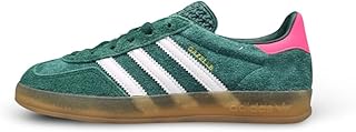adidas Womens Gazelle Indoor Collegiate Green Pink Size 7.5
