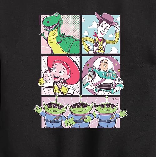 Disney - Toy Story 4 - Sunny Side Up Grid - Toddler & Youth Crewneck Fleece Sweatshirt3