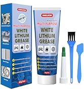 SHIELDOM White Lithium Grease Multi-Purpose Grease Waterproof Lubricant for Hinges, Bearings, Gea...