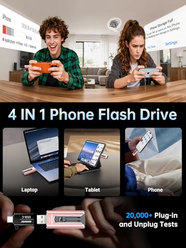 Clé USB pour iPhone 512 Go : stocker vos photos sans payer le Cloud