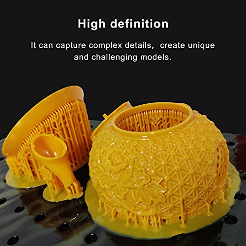 Resina Cerámica para Impresión 3D LCD - UV de Cura Rápida 405nm, 500g - Piel - Fernando Cortés