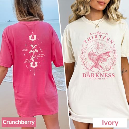 The Thirteen Throne of Glass Shirt - from Now Until The Darkness Claims Us Sjm Shirt, We are The Thirteen Shirt for Men Women Multi4