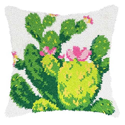 Kit de coussin avec crochet de suspension tapis canevas loisir créatif