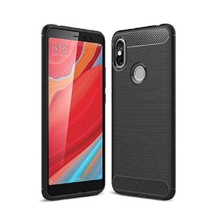 Image of JGD PRODUCTS for Redmi Y2, Redmi S2 Carbon Fiber Armor Drop Tested Shock Proof TPU Back Case Cover