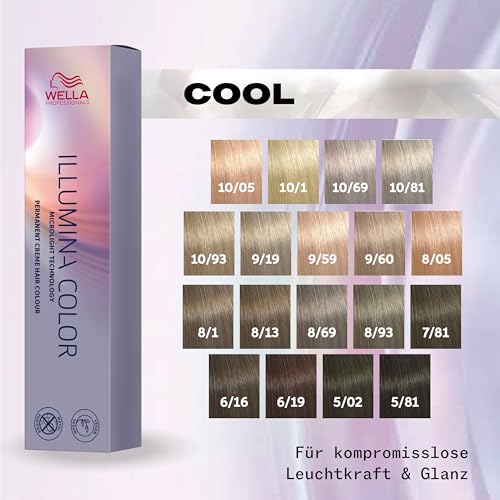 Wella Professionals ILLUMINA COLOR – 9/60 Lichtblond Violett-Natur (60ml) – Ansicht 5
