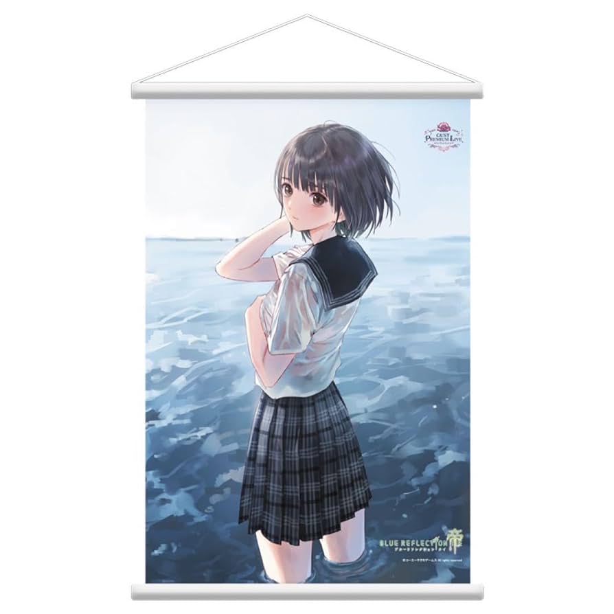 【受注生産限定！】 ブルーリフレクション 白井日菜子 等身大タペストリー 最終値下げ 白井日菜子 等身大タペストリー BLUE REFLECTION