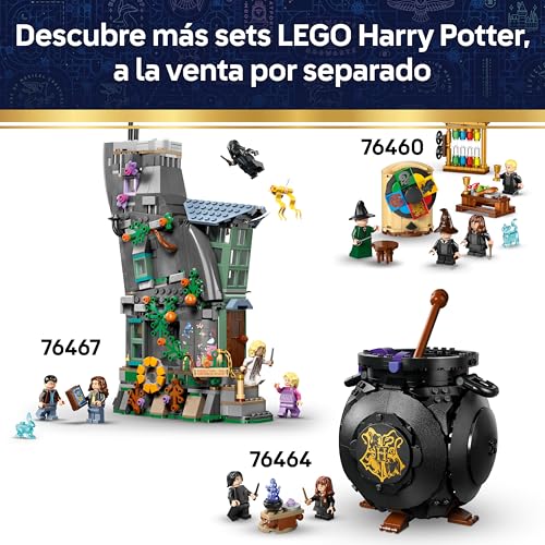 Miniatura 7 de Lego Harry Potter Castillo De Hogwarts: Ala De Enfermería - Kit De Construcción Con 7 Minifiguras Inc. Hermione Granger Y Ron Weasley - Regalo Para Niñas, Niños Y Fans De 9 Años - 76463