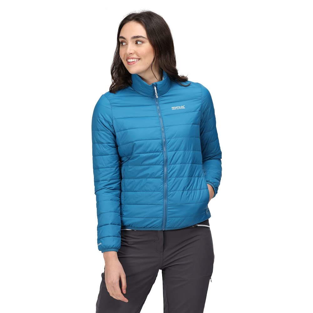 Regatta Womens Hillpack Lightweight Durable Insulated Padded Coat, Fruit Dove, 20 EU
