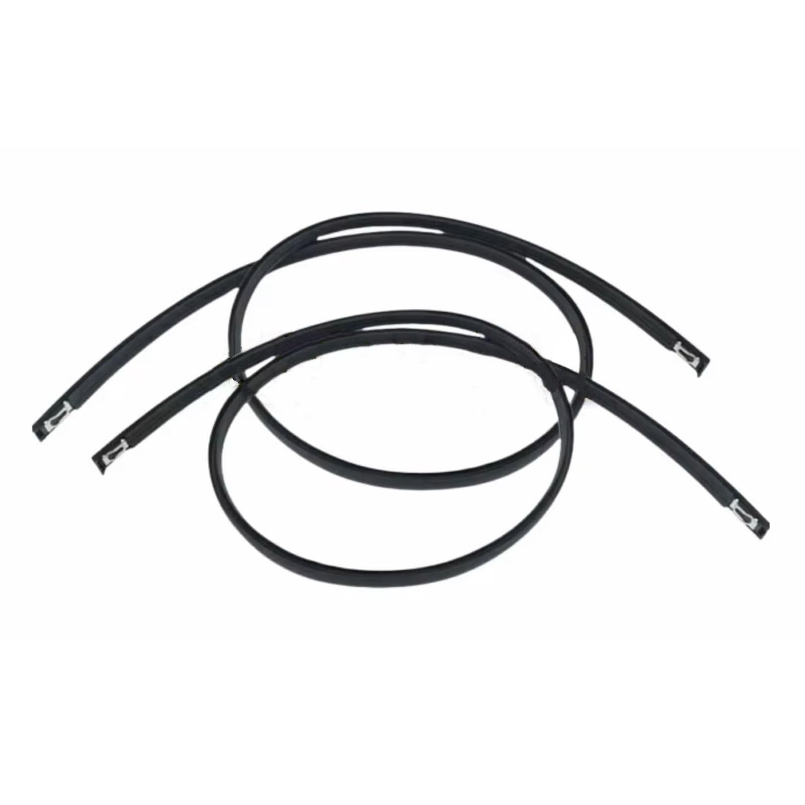 Glilar One Color Roof Weatherstrip Trim For Fit For Jazz 2007 2008 Car Roof Seal Strip Car Roof Strip Accessories Replacement 74316-Saa-003 74306-Saa-003(Pair)