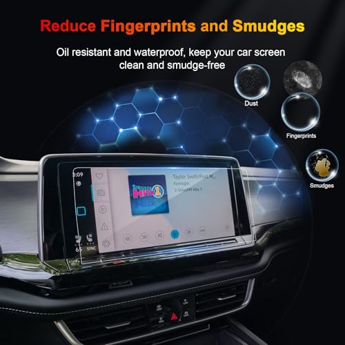 BSTW for 2024 Volkswagen Atlas Screen Protector for 2024 2025 2026 VW Atlas/Atlas Cross Sport 12" Touchscreen & 10.3" Instrument Display Screen Tempered Glass Protective Film by BSTW - Used condition - Image 3