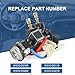 81910-D3100 Ignition Lock Switch Assembly with 2Keys Compatible with 2016-2021 Hyundai Veloster/Veloster N/Tucson/Elantra GT 2017-2022 KIA Sportage/Rio Replace# 81910-D3110, 81910-D3200