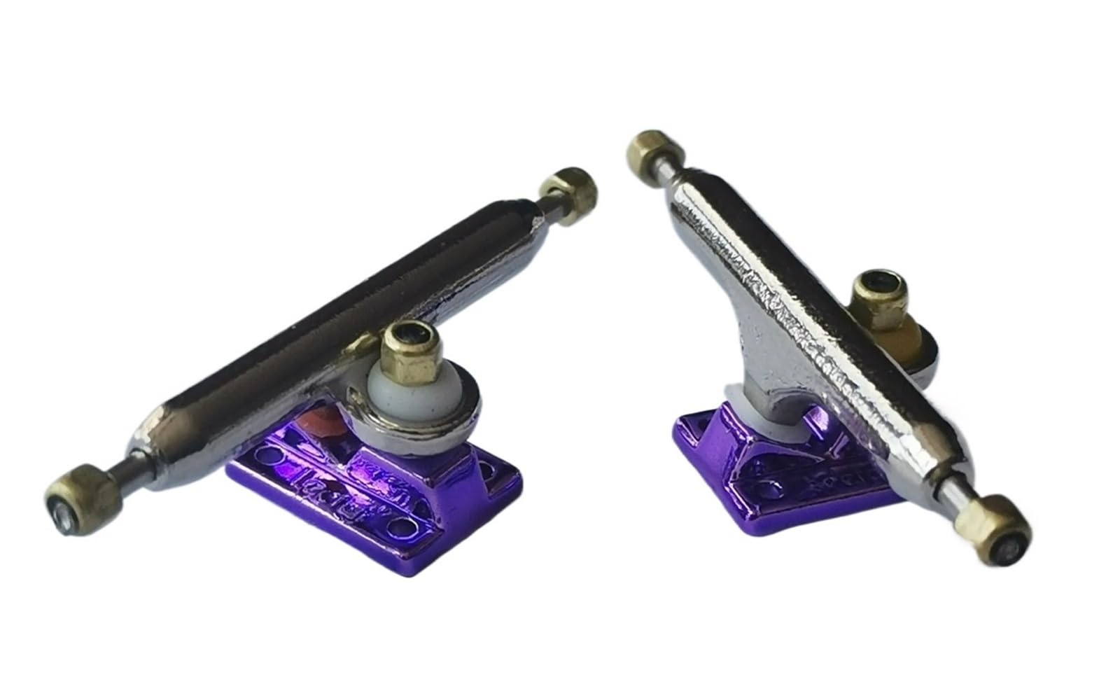 Mini skateboard professionnel 34 mm (violet)