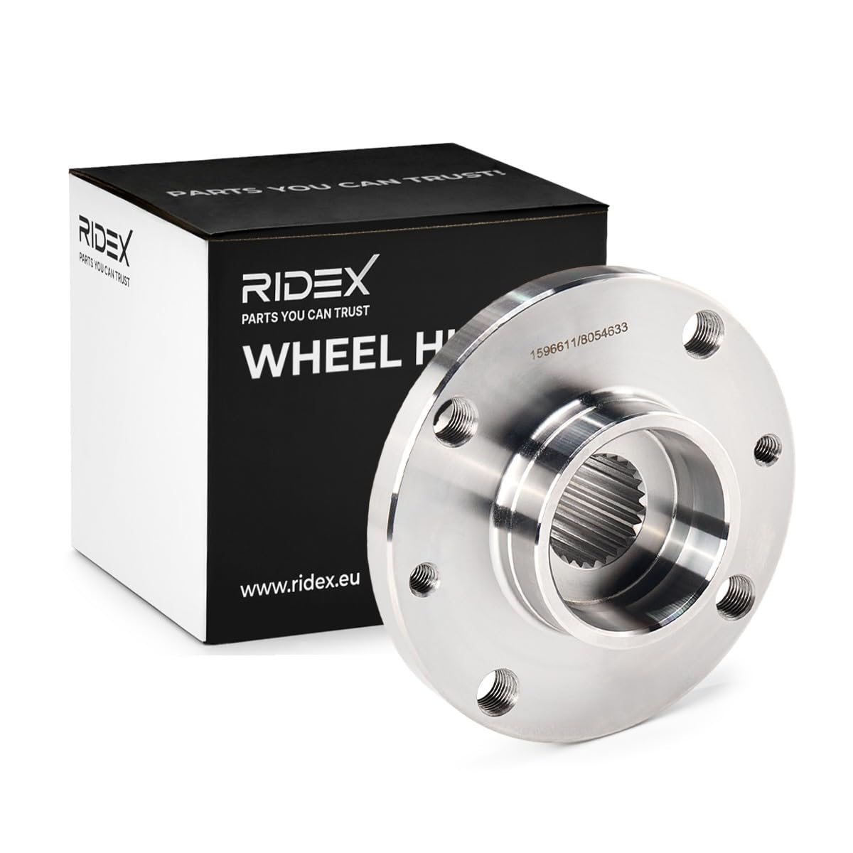 RIDEX 653W0095 Cubo de rueda Delantero, ambos lados Compatible con FIAT 500 312