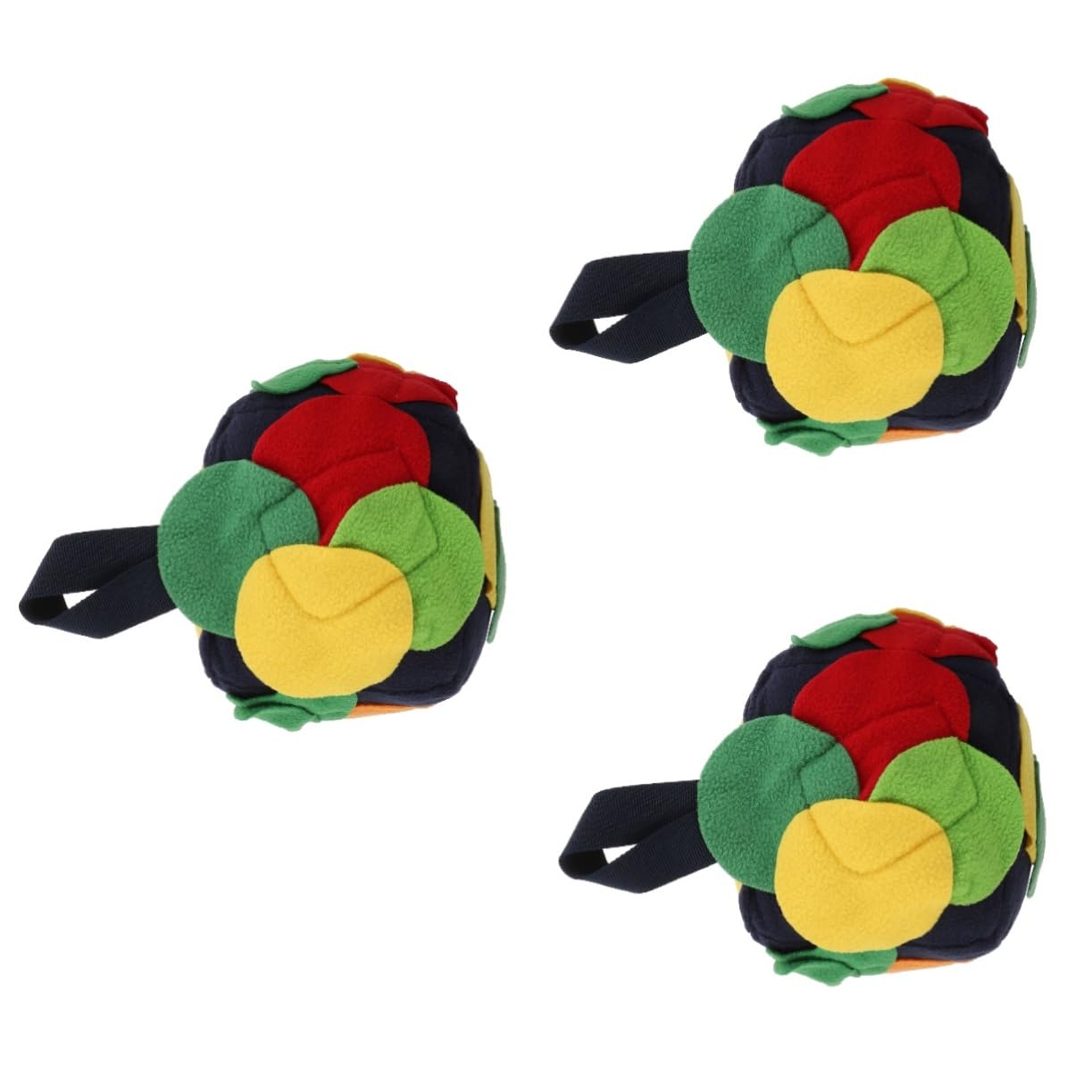 BESPORTBLE 3stücke Schnüffelball Für Hunde Interaktives Futterversteckspielzeug Für Nasenarbeit Energiesparend Für Kleine Und Mittelgroße Haustiere Perfektes Training Und Spielspaß