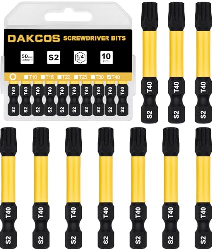 Puntas Torx T40 Marca DAKCOS