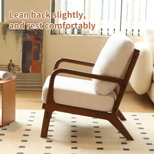 Sillón Plegable Blanco de Tela Suave miniatura 5