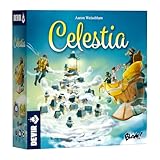 Devir – Celestia, Juego de Mesa de Aventuras Fantásticas y Exploración Aérea | Forzar la Suerte, Gestión de Cartas y Dados | Familiar y Casual | Versión española (BGCELEPS)