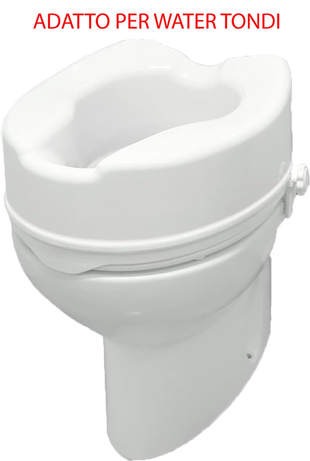 Alzawater Anatomico UNIVERSALE per Tazze Ovali con fissaggi Alto 14 cm Spedizione Veloce (Altezza 14 cm)