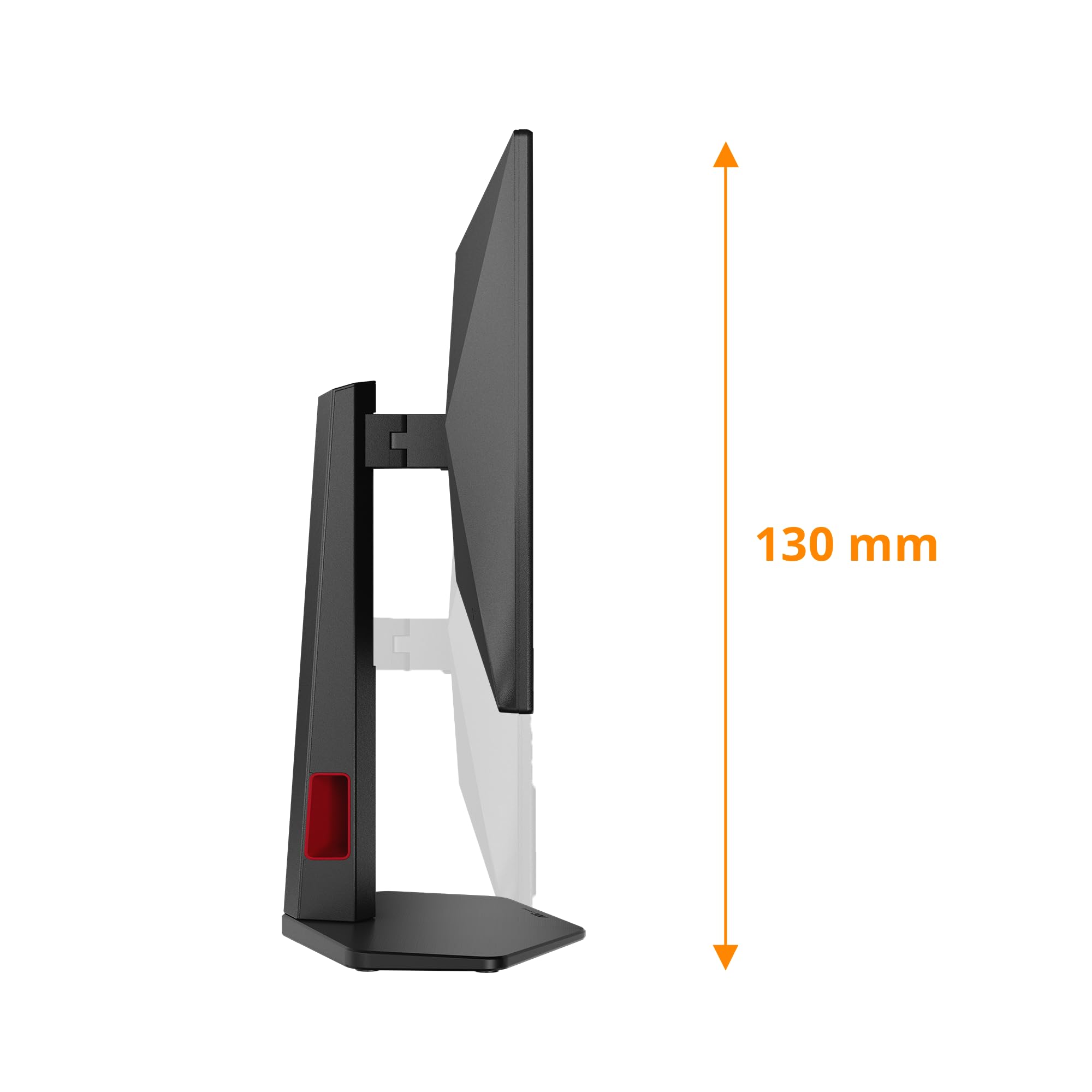 AOC Gaming Q25G4SR - Monitor Quad HD da 25 pollici, 300 Hz, 1 ms, FreeSync. Prem., G-Sync comp., HDR400 2560x1440, 2x HDMI 2.1, DisplayPort 1.4 nero-rosso, 25 Inch QHD IPS