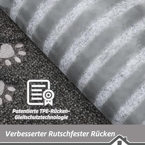 Alfombrillas para peldaños de poliéster premium BEQHAUSE duraderas 5