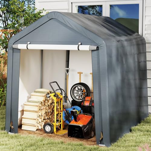 Garage extérieur abri de couverture de vélo en acier galvanisé - 2