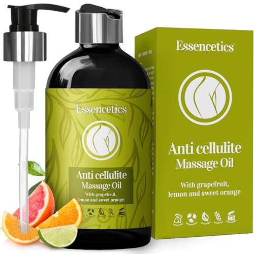 Essencetics Anti Cellulite Massage Oil 8 oz with Citrus Oils