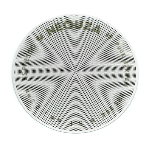 NEOUZA Pantalla de disco espresso de 51 mm, filtro de café ultrafino de 0,2 mm, malla reutilizable de acero inoxidable 304 para cesta de portafiltro, sin reducción de dosis de café
