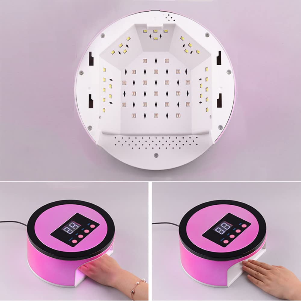 AAPIE Lampada per Unghie a LED Lampada UV per Unghie Ricaricabile da 135 W Lampada per Smalto Gel per Unghie Professionale per Unghie e Unghie dei Piedi Uso Domestico in Salone