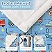 ABC Truck Alphabet Transportation Blanket Throw Super Soft and Cozy Blankets for Home Decoration, Couch, Bed, Sofa 60 in x 50 in Medium for Teen for All Seasons