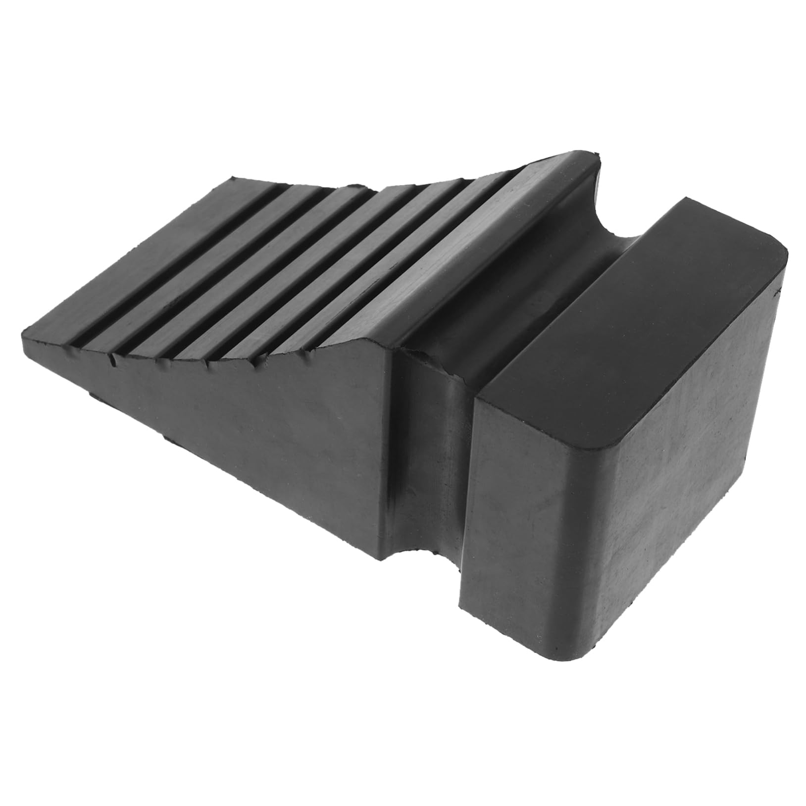 Gogogmee Wheel Chock Portable Skid Tire Chock for Vehicles Trucks Trailers Lightweight Compact Automotive Wheel Immobilizer for Safe Stopping Control