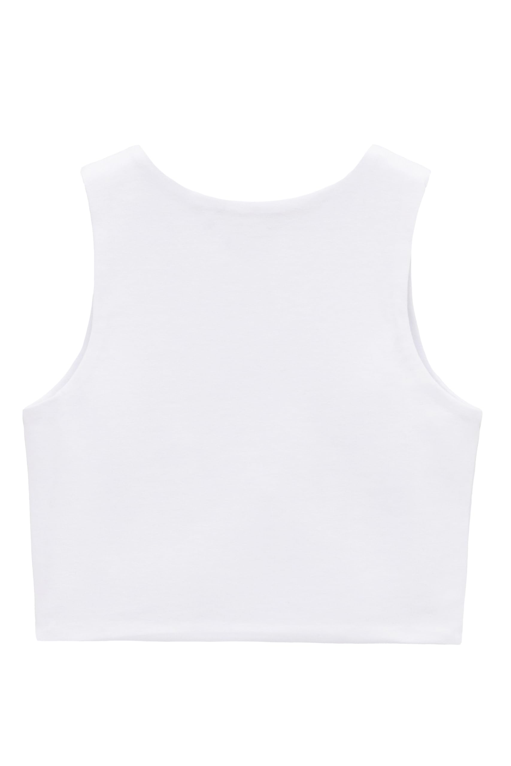 Lilax Camiseta Corta básica sin Mangas con Doble Forro para niña