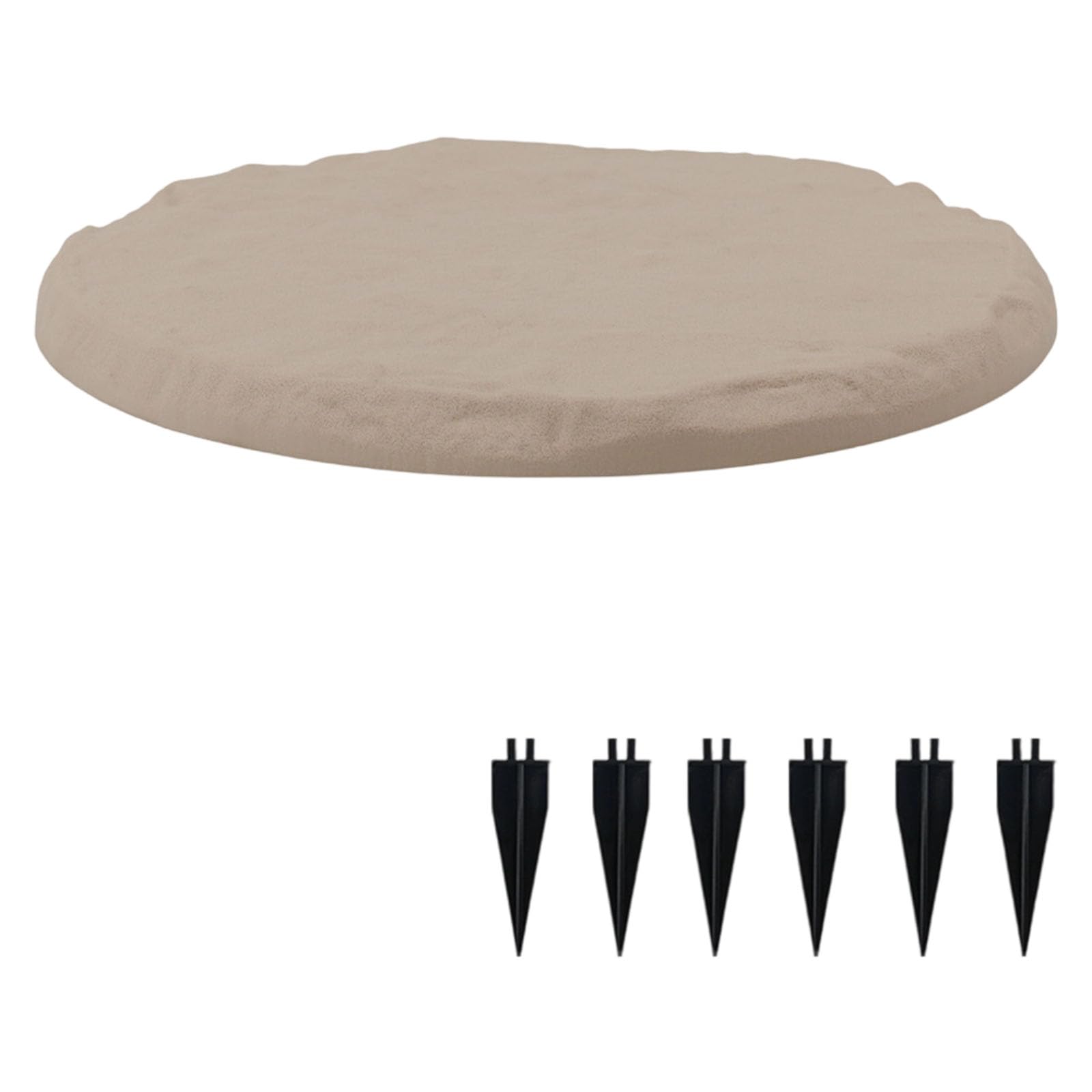 ordinarYone Heavy Duty Resin for Gardens and Sidewalks Realistic Texture Design Weather Resistant Garden Decors