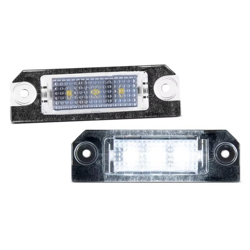 Luz de matrícula para VW Lupo y Polo 9N plafón trasero para pasar la ITV sin fallos