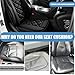 Chezope Car Seat Cushion with Back Support Pillow, Car Seat Cushion for Long Driving, Breathable Car Seat Protector, 1.2'' Thick Memory Foam Design for Pain Relief, Seat Pad for Car SUV Truck (Black)