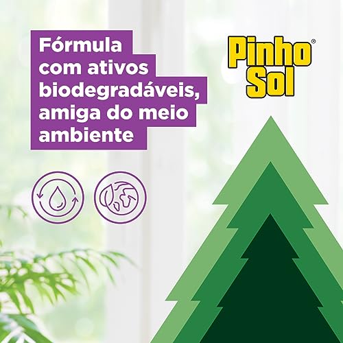Pinho Sol Desinfetante Naturals Lavanda E Melaleuca 1 75L