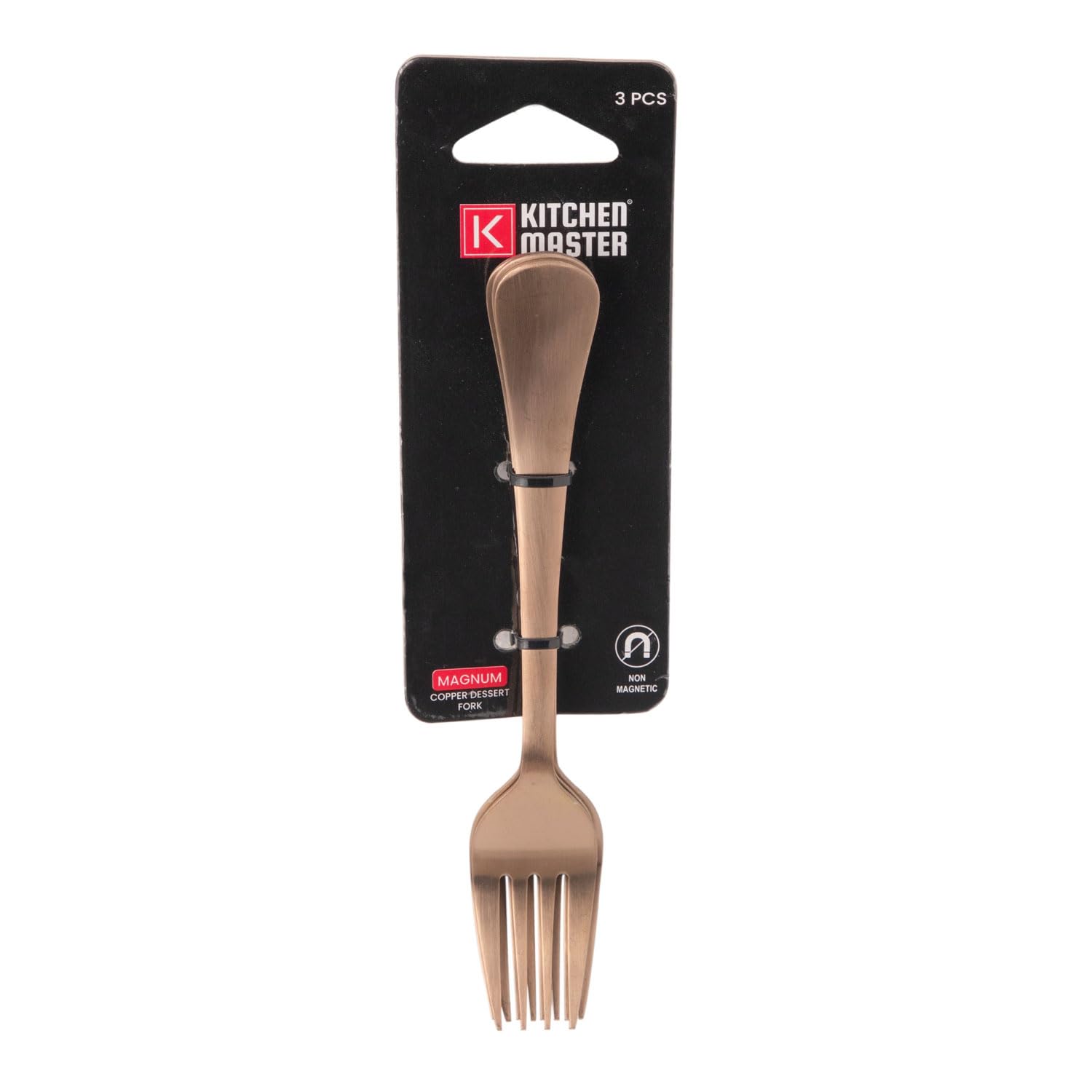 KITCHEN MASTER DESSERT FORK 3PC PACK - MAGNUM