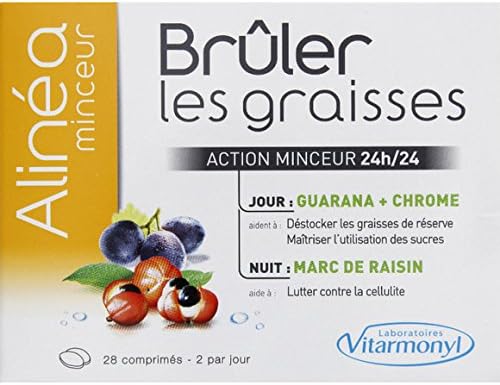 Vitarmonyl - Brûler les graisses, comprim{s jour et nuit, action minceur 24h/24 - La boîte de 28 comprim{s - (for multi-item order extra postage cost will be reimbursed)