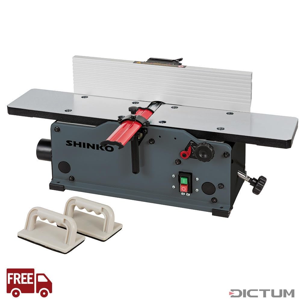 Shinko AH150s Abrichthobel – 150 mm Hobelbreite, Spiralwelle mit 12 HSS-Wendeplatten, Gusseisentische, 1200 W Motor, präzise & langlebig